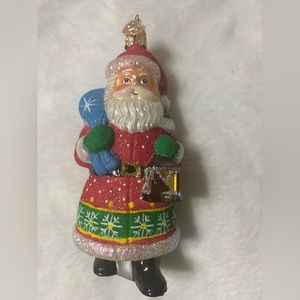 Old World Christmas Ornament - Santa Claus